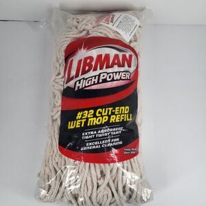 Libman High Power Mop Head Refill #32 Cut End